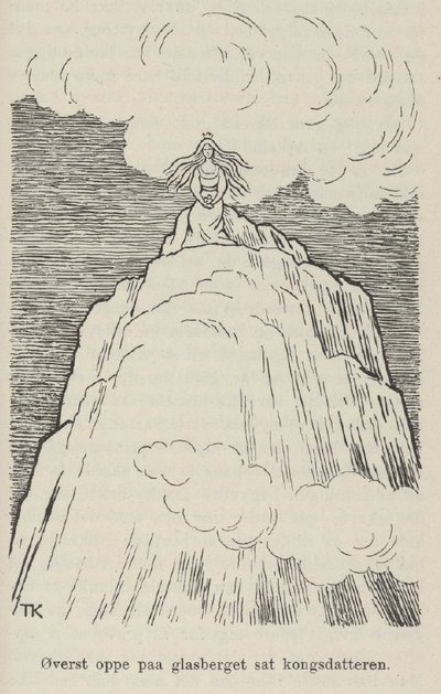 The Princess on the Glass Hill by Theodor Kittelsen